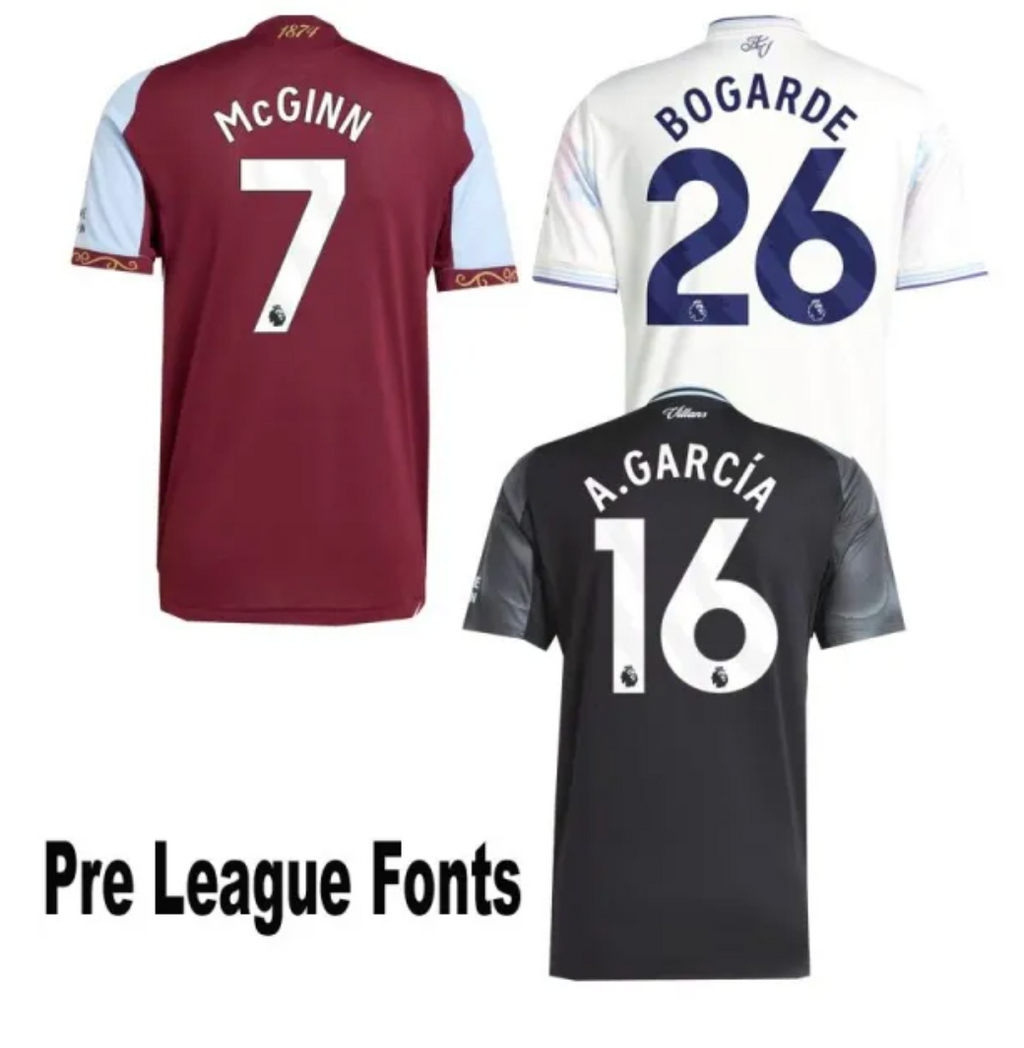 26-27 Aston Villa Home Player Version Soccer Jersey