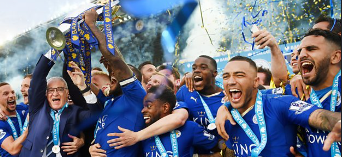 2015-2016 Leicester City Home Retro Soccer Jersey