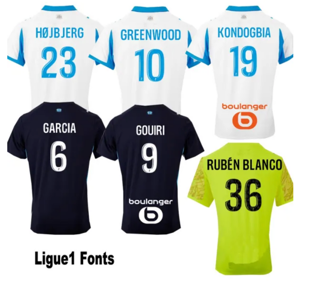 26-27 Marseille Home Player Version Soccer Jersey