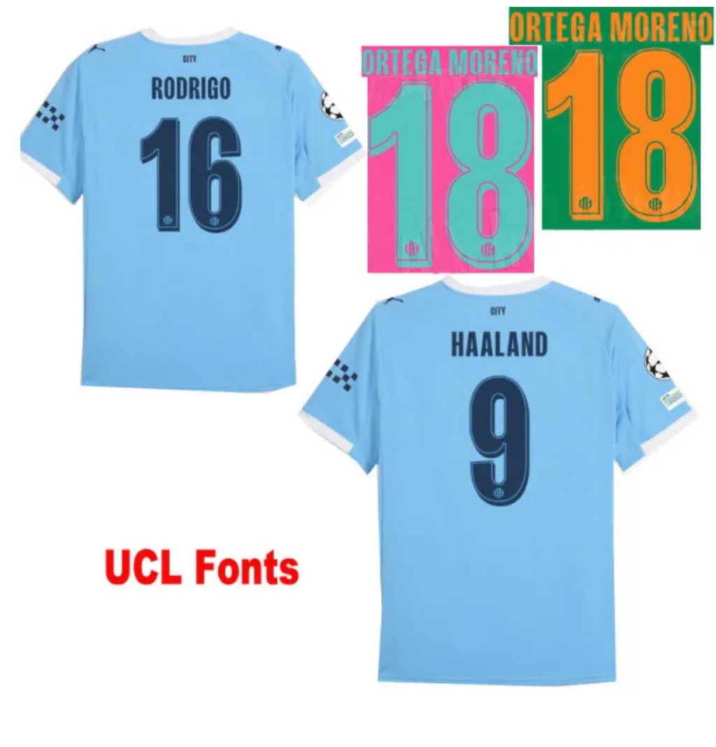26-27 Man City Third Player Version Soccer Jersey