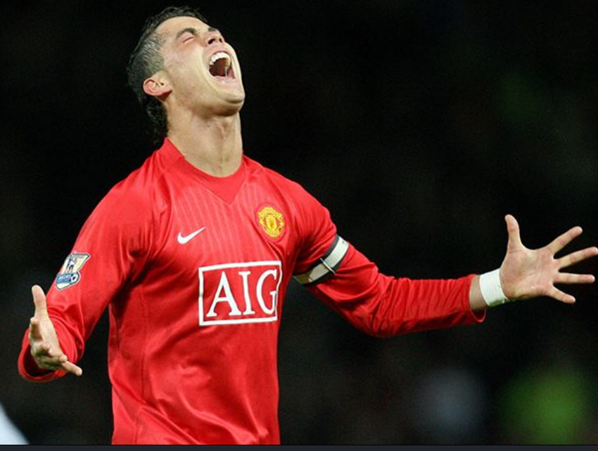 2007-2008 Man Utd Long Sleeve Home Retro Soccer Jersey (Must pay for name and number, and please specify what you want written)