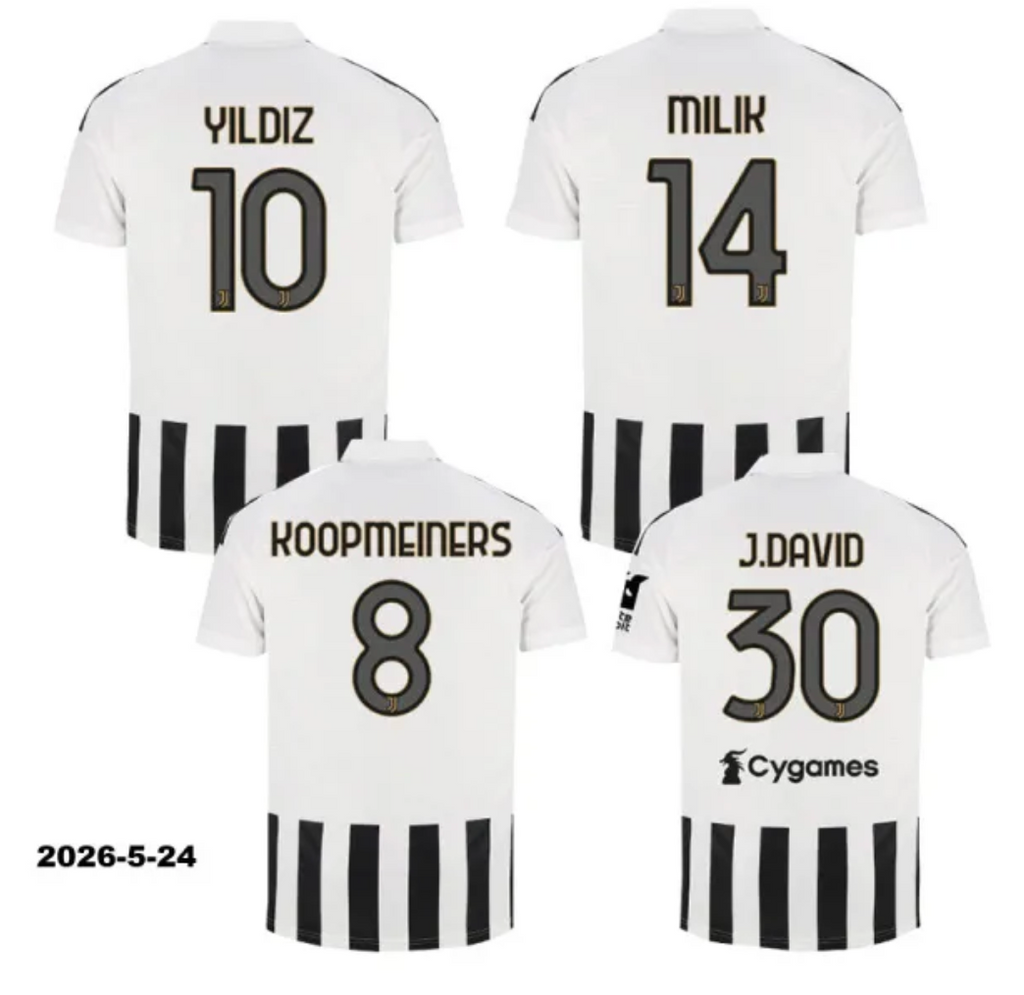 26-27 JUV Home Player Version Soccer Jersey