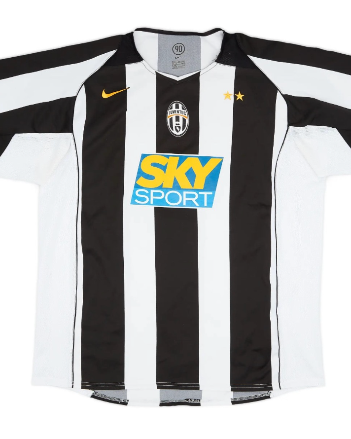 2004-2005 JUV Home Retro Soccer Jersey