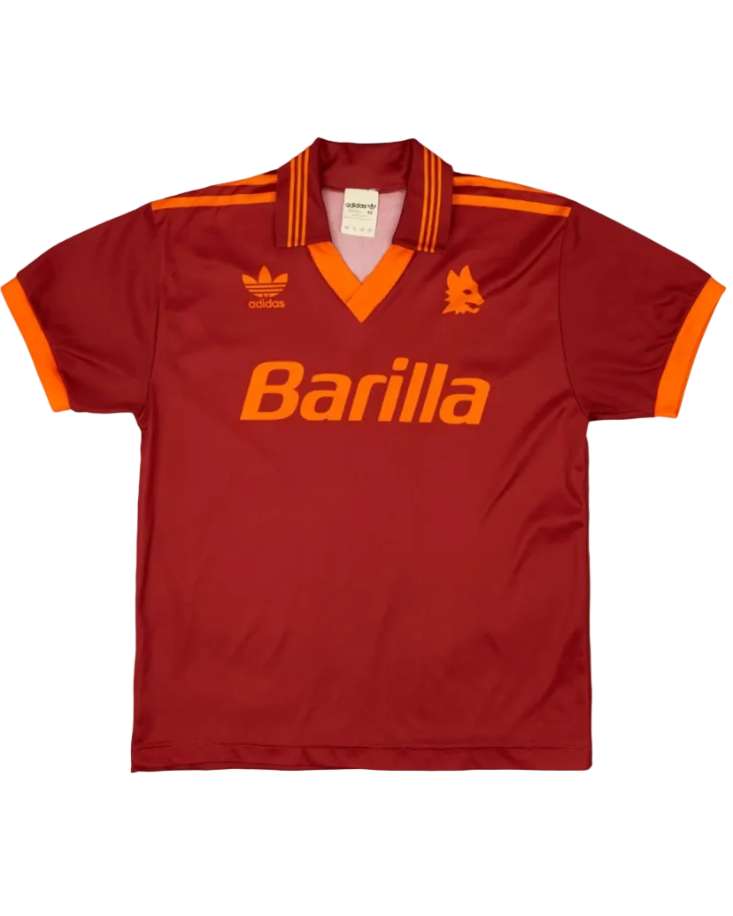 1992-1994 Roma Home Retro Soccer Jersey